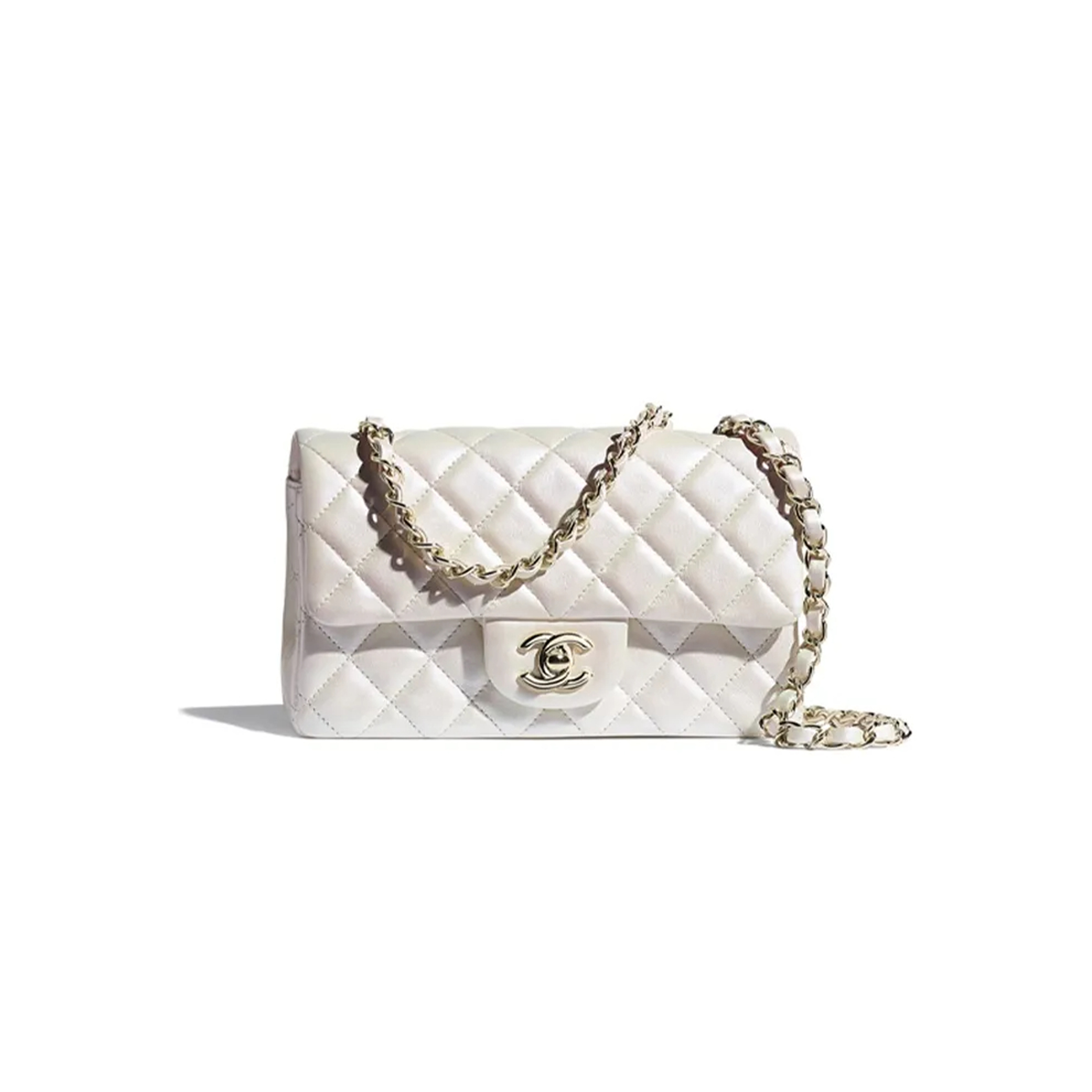 CHANEL CALFSKIN CHAIN FLAP BAG A69900 B05462 10601 (20*12*6cm)